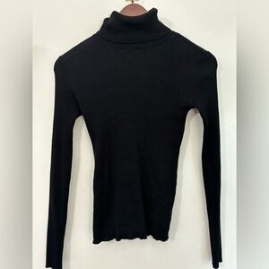Black NineWest extra small turtleneck.